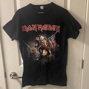 Iron Maiden The Trooper Classic Black Band T-Shirt